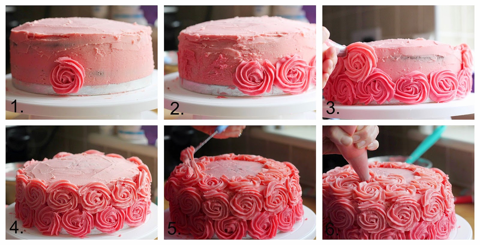 Cómo hacer flores con pico y manga Escuela Mundo Pastel