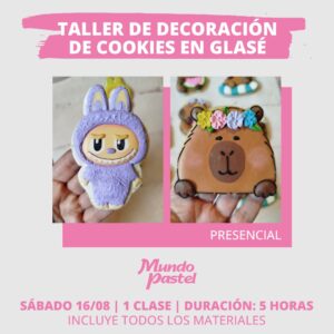 Curso cookies en glasé