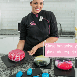 Clase Online – Bavaroise de chocolate y baño espejo + efecto telaraña